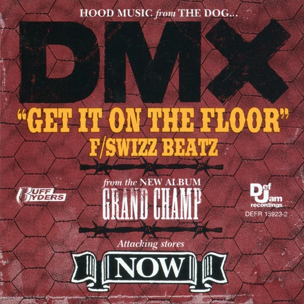 DMX - Get It On The Floor (CD, Single, Promo)