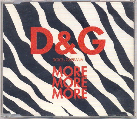 Dolce & Gabbana - More More More (CD, Maxi)