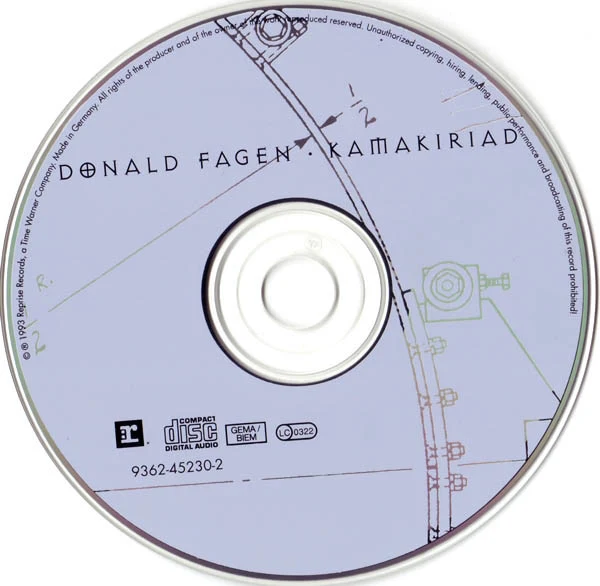 Donald Fagen - Kamakiriad (CD, Album) - Image 3