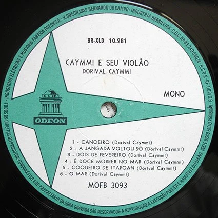 Dorival Caymmi - Caymmi E Seu Violão (LP, Album, Mono, RE) - Image 4