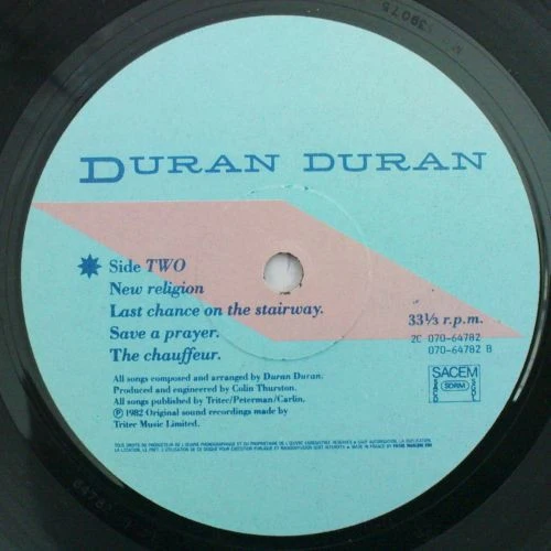 Duran Duran - Rio (LP, Album) - Image 4