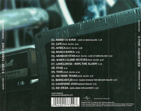 E-Type - Euro IV Ever (CD, Album) - Image 3