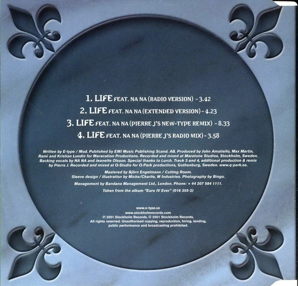 E-Type - Life (CD, Maxi) - Image 2