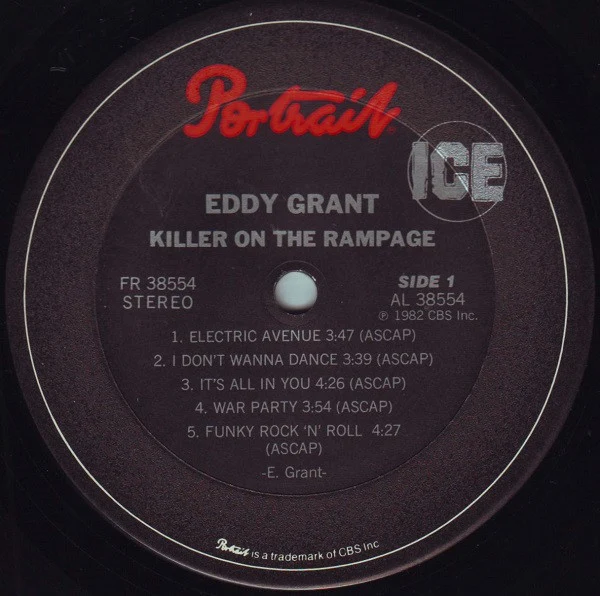 Eddy Grant - Killer On The Rampage (LP, Album, RE, Pit) - Image 3