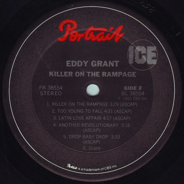Eddy Grant - Killer On The Rampage (LP, Album, RE, Pit) - Image 4