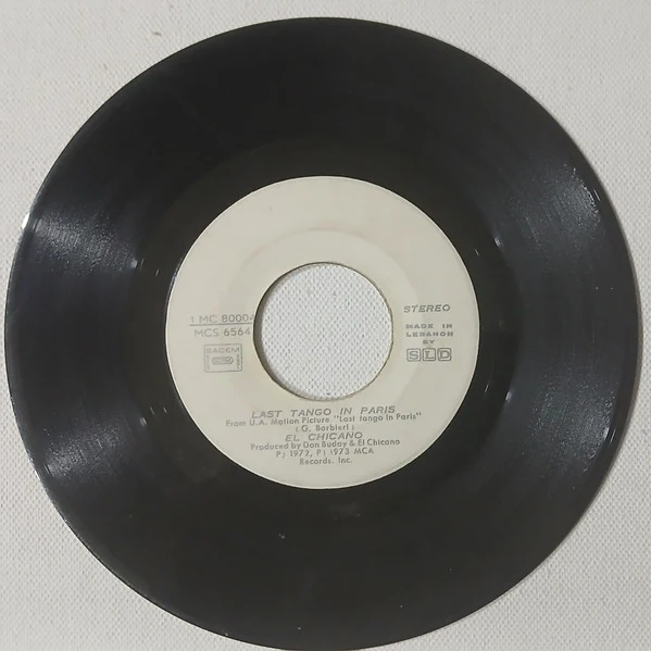 El Chicano - Last Tango In Paris / In A Silent Way (7")