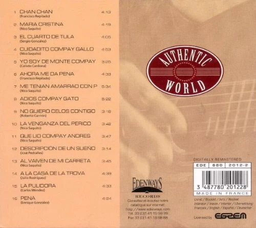 Eliades Ochoa & Compay Segundo - Cuarteto Patria (CD, Album) - Image 2