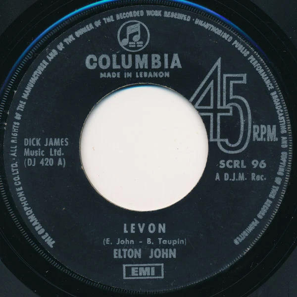 Elton John - Rocket Man (7", Single) - Image 2