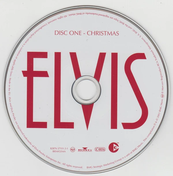 Elvis* - Christmas Peace (2xCD, Comp, Copy Prot.) - Image 3