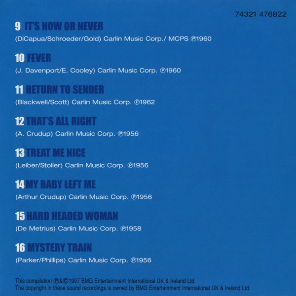 Elvis Presley - Classic Elvis (CD, Comp) - Image 4