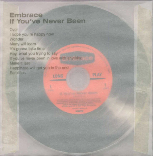 Embrace - If You've Never Been (CD, Album, Promo) - Image 2