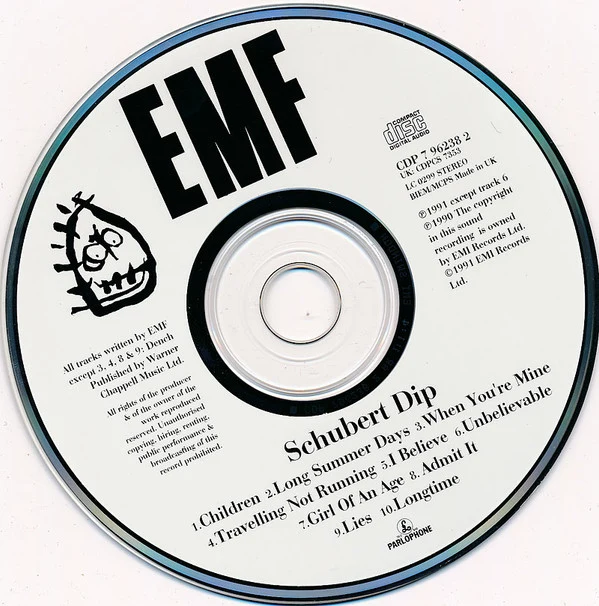 EMF - Schubert Dip (CD, Album) - Image 3