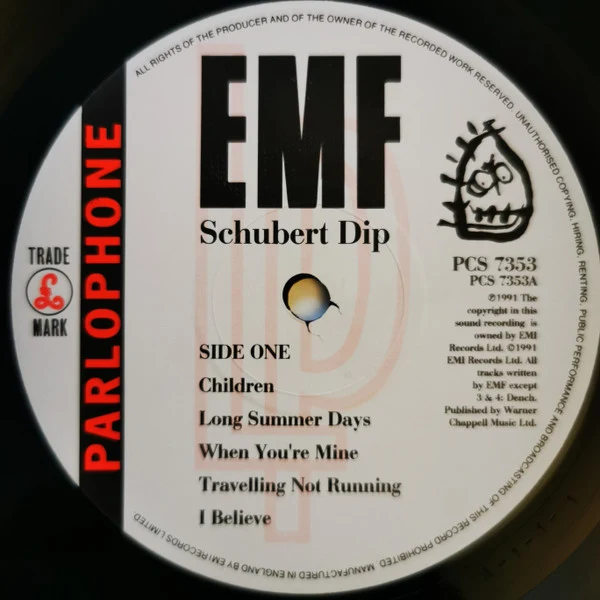 EMF - Schubert Dip (LP, Album) - Image 5