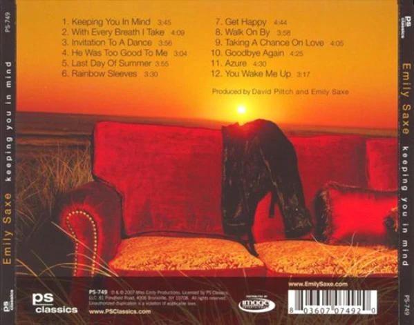 Emily Saxe - Keeping You In Mind (CD, Album, RE) - Image 2