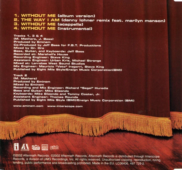 Eminem - Without Me (CD, Maxi) - Image 4