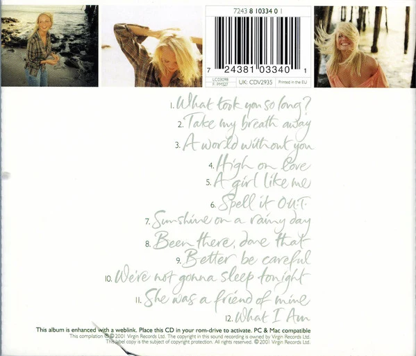 Emma Bunton - A Girl Like Me (CD, Album, Enh) - Image 2