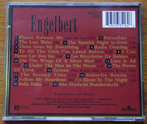 Engelbert Humperdinck - Gold (CD, Comp) - Image 2