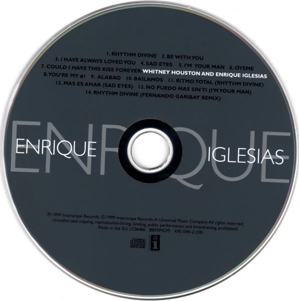 Enrique Iglesias - Enrique (CD, Album) - Image 3