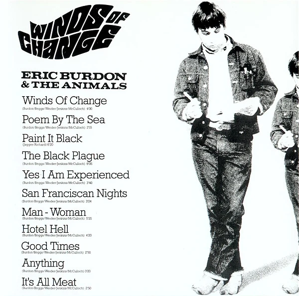 Eric Burdon & The Animals - Winds Of Change (CD, Album, RE) - Image 2