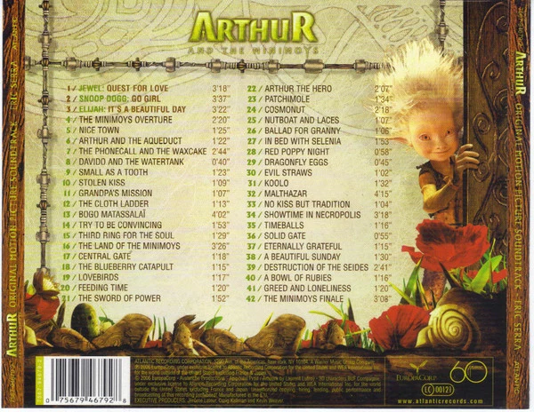 Eric Serra - Arthur And The Minimoys (Original Motion Picture Soundtrack) (CD, Album) - Image 2