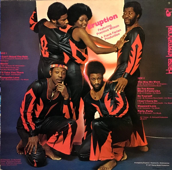 Eruption - I Can't Stand The Rain (LP, Album) - Image 2