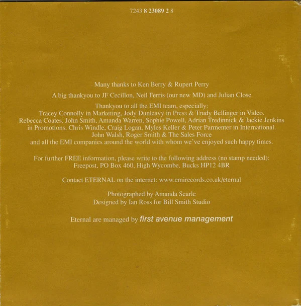 Eternal - The Best (CD, Comp) - Image 3