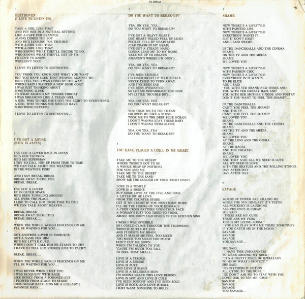 Eurythmics - Savage (LP, Album) - Image 5