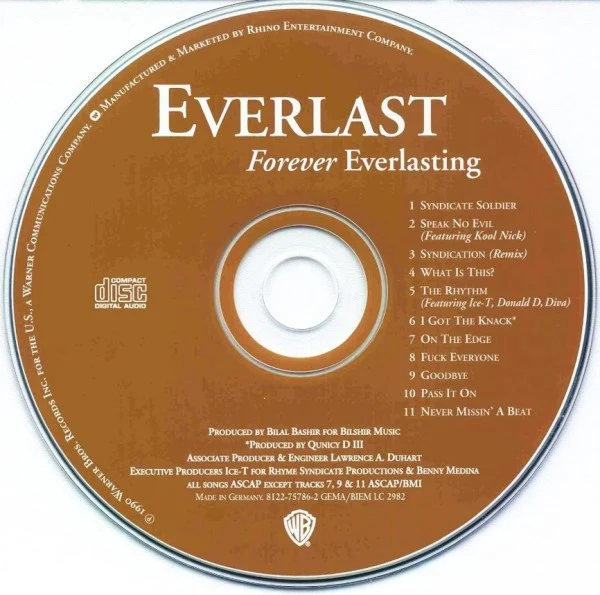 Everlast - Forever Everlasting (CD, Album, RE) - Image 2