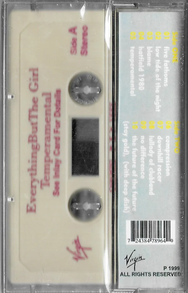 EverythingButTheGirl* - Temperamental (Cass, Album) - Image 2