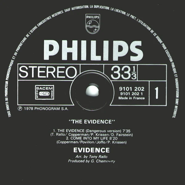 Evidence  - The Evidence (LP, Album) - Image 3
