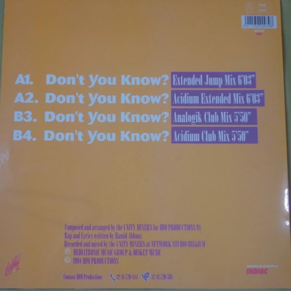Ex-Plain - Don't You Know? (12") - Image 2