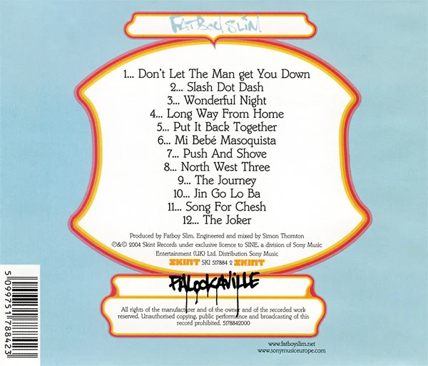 Fatboy Slim - Palookaville (CD, Album) - Image 2
