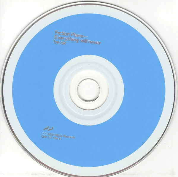 Fiction Plane - Everything Will Never Be OK (CD, Album) - Image 3