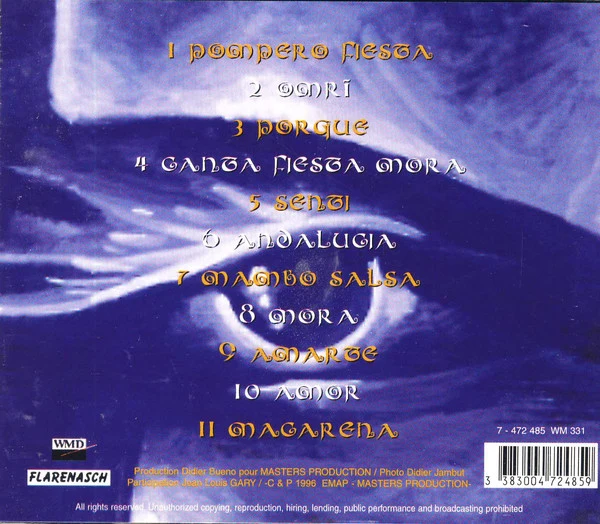 Fiesta Mora - Pompero Fiesta (CD, Album) - Image 2