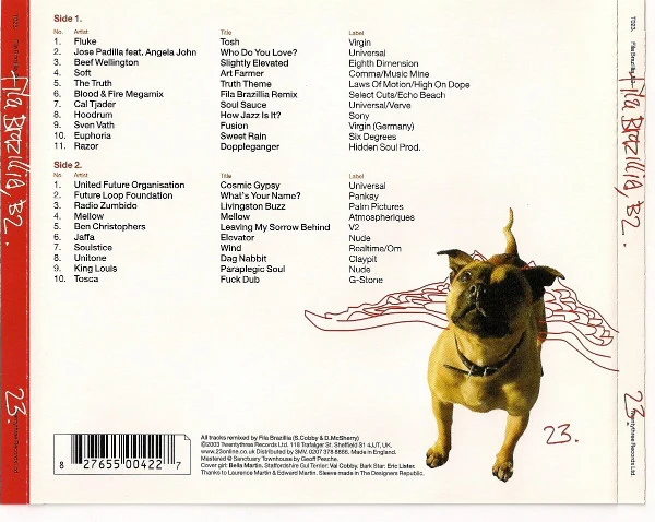 Fila Brazillia - B2 (2xCD, Comp, Mixed) - Image 2