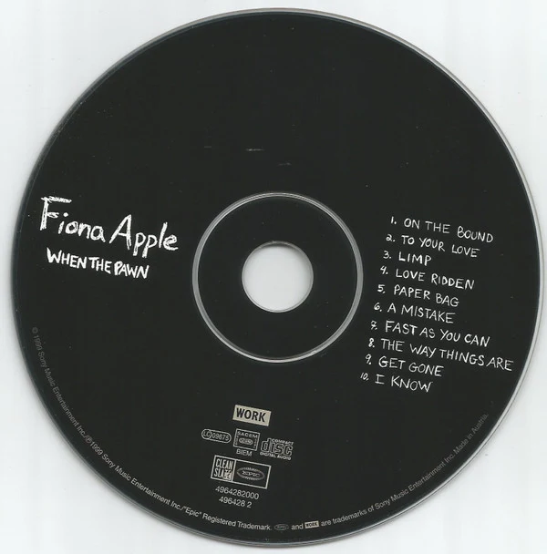 Fiona Apple - When The Pawn (CD, Album) - Image 3