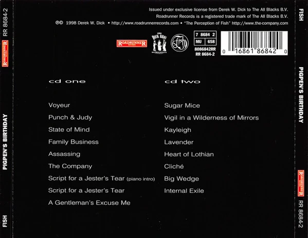 Fish - Pigpen's Birthday (2xCD, RE) - Image 2