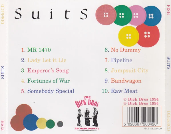Fish - Suits (CD, Album, Ltd) - Image 2
