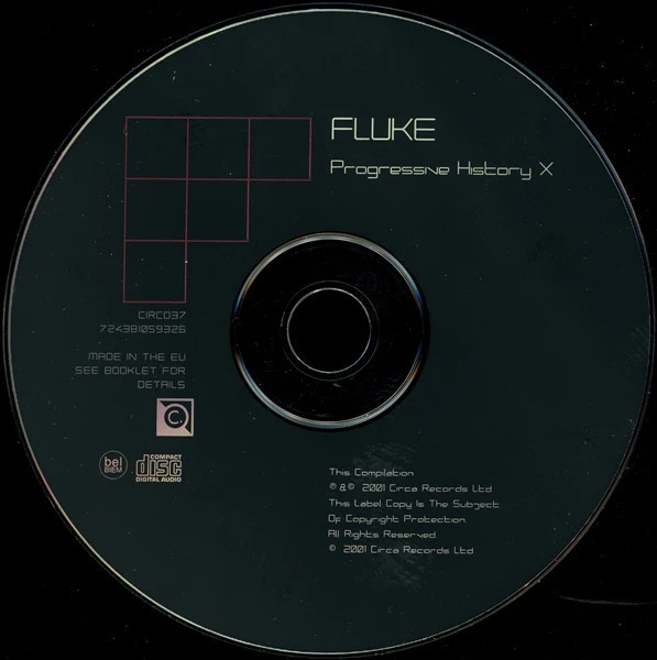Fluke - Progressive History X (CD, Comp, RP) - Image 3