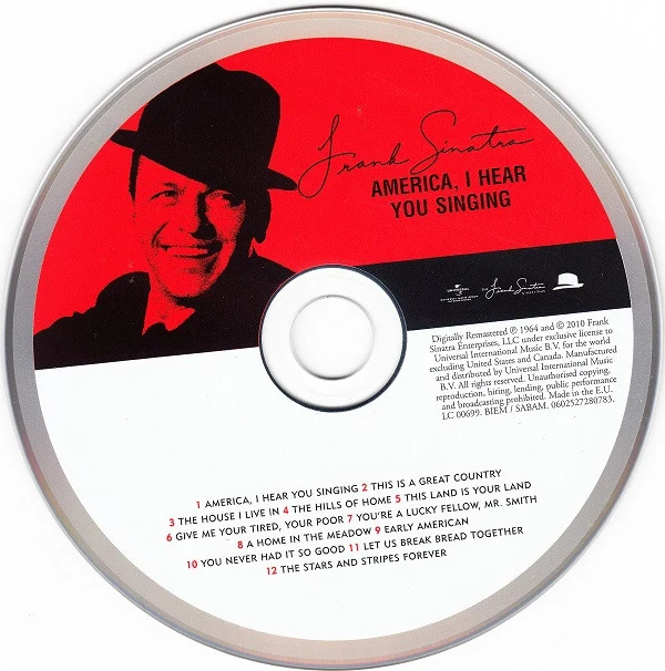 Frank Sinatra, Bing Crosby, Fred Waring And The Pennsylvanians* - America I Hear You Singing (CD, Album, RE, RM) - Image 4