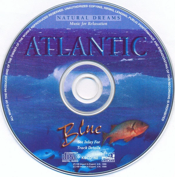 Fred Story - Natural Dreams - Music For Relaxation: Atlantic Blue (CD, Album) - Image 3