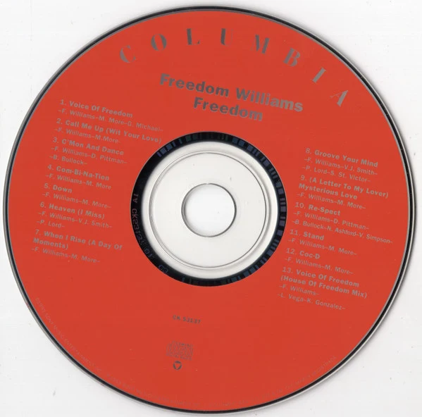Freedom Williams - Freedom (CD, Album) - Image 2