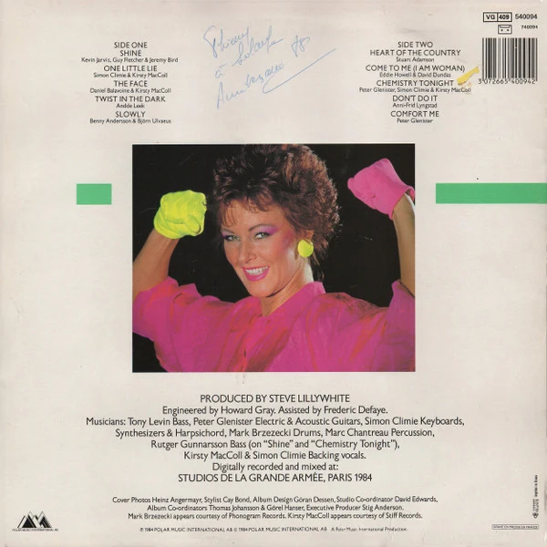 Frida - Shine (LP, Album) - Image 2