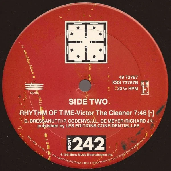 Front 242 - Rhythm Of Time (12", Car) - Image 4
