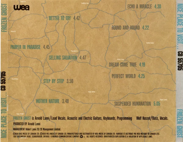Frōzen Ghōst - "Nice Place To Visit"... (CD, Album) - Image 2