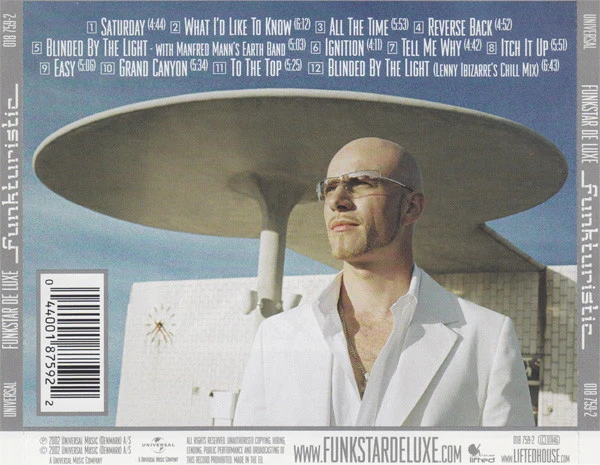 Funkstar De Luxe - Funkturistic (CD, Album) - Image 2