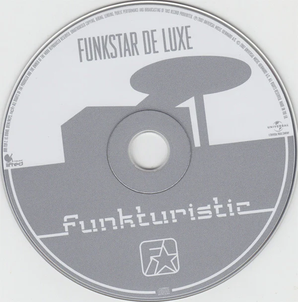 Funkstar De Luxe - Funkturistic (CD, Album) - Image 3