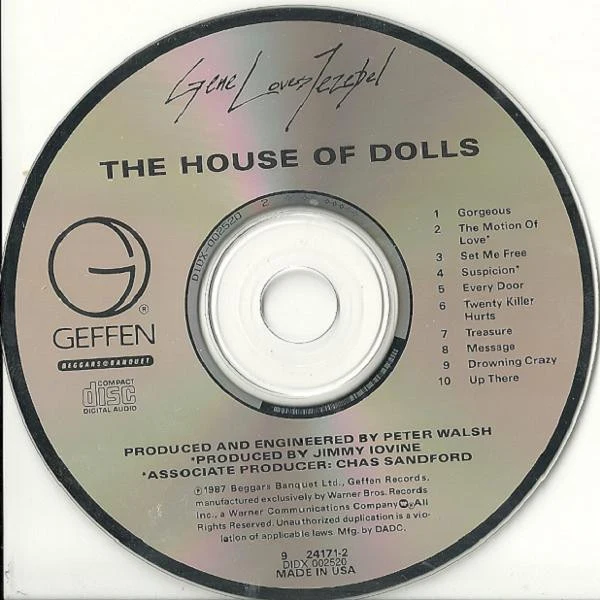 Gene Loves Jezebel - The House Of Dolls (CD, Album) - Image 3