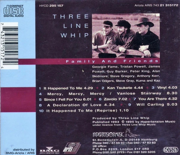 Georgie Fame - Three Line Whip (CD, Album, RE) - Image 2