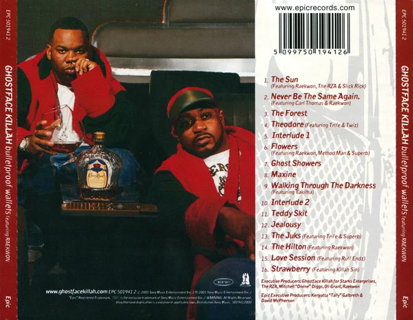 Ghostface Killah - Bulletproof Wallets (CD, Album) - Image 2
